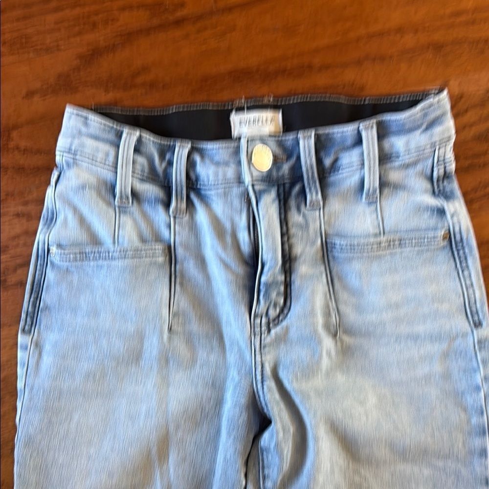 Everflex Jeans by Maurices, women’s 6 short, light wash. - Picture 3 of 10